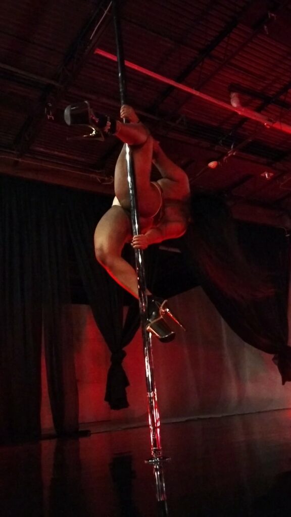 Brass Knee Upright (Standing/Aerial) “BodySculpt” Possession Polework  (virtual)